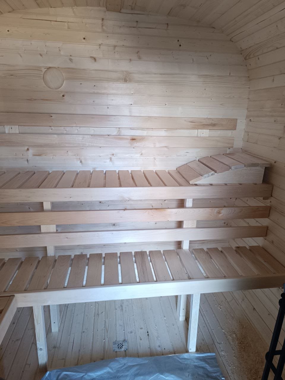 Sauna Ogrodowa QUADRO 340 z tarasem i przedsionkiem – kpl. - obrazek 27