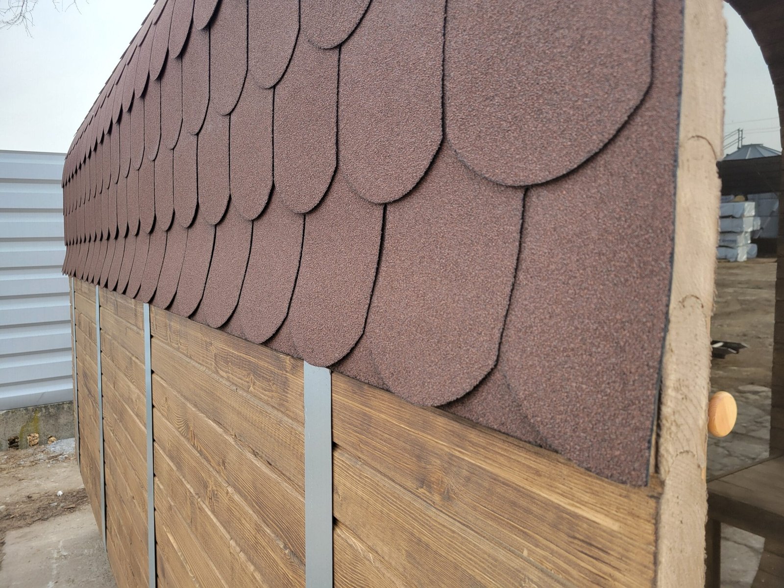 Sauna Ogrodowa QUADRO 340 z tarasem i przedsionkiem – kpl. - obrazek 12