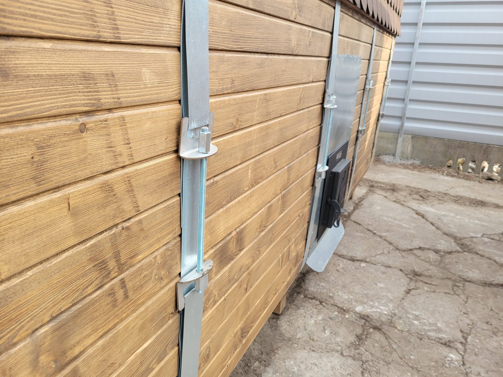 Sauna Ogrodowa QUADRO 340 z tarasem i przedsionkiem – kpl. - obrazek 13